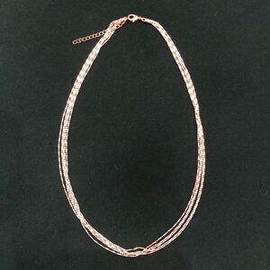 5 Strand Chain 20 inch Copper Necklace